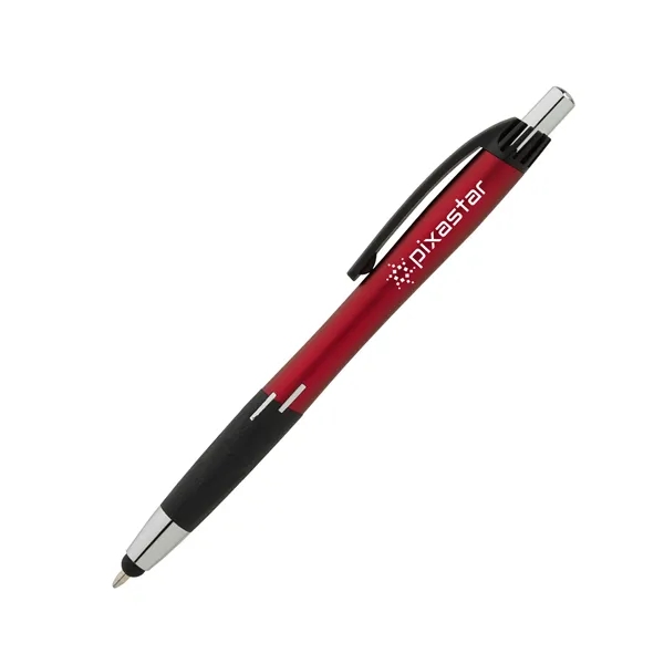 Syracuse Plunge-Action Ballpoint / Stylus Pen... from ASI 67866 Logomark/Valumark