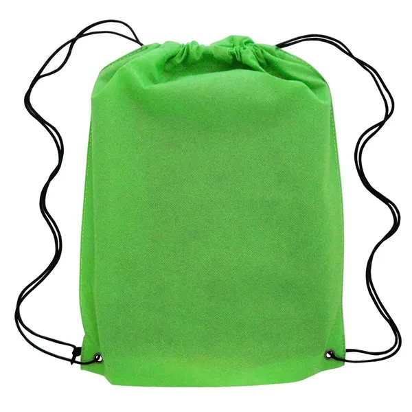 Non-woven drawstring backpack with large imprint area.... from ASI 68507 The Magnet Group / Perfect Line