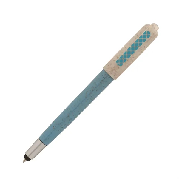Charlie Plunge-Action Ballpoint / Stylus / Mood Pen... from ASI 67866 Logomark/Valumark