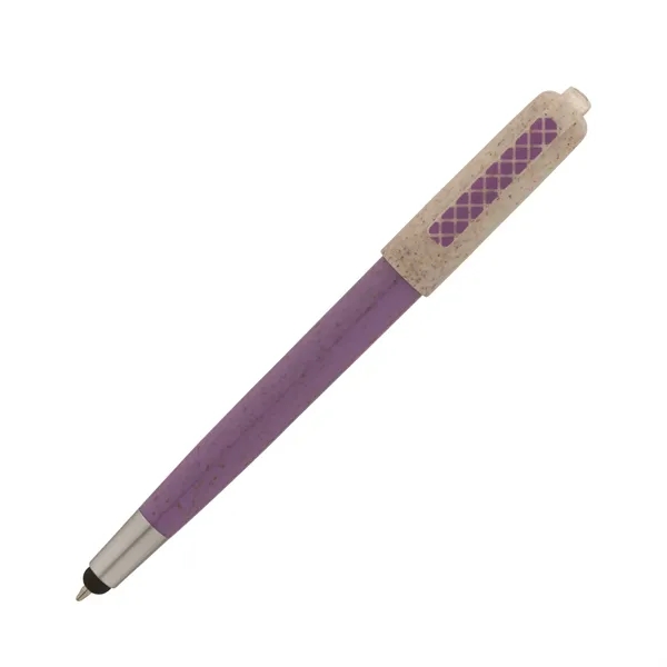 Charlie Plunge-Action Ballpoint / Stylus / Mood Pen... from ASI 67866 Logomark/Valumark