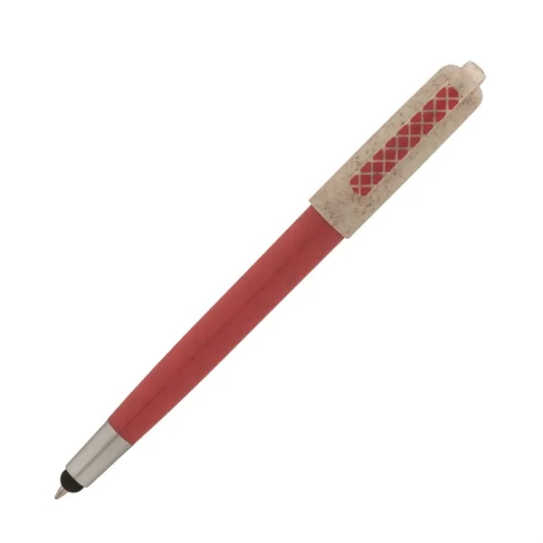 Charlie Plunge-Action Ballpoint / Stylus / Mood Pen... from ASI 67866 Logomark/Valumark