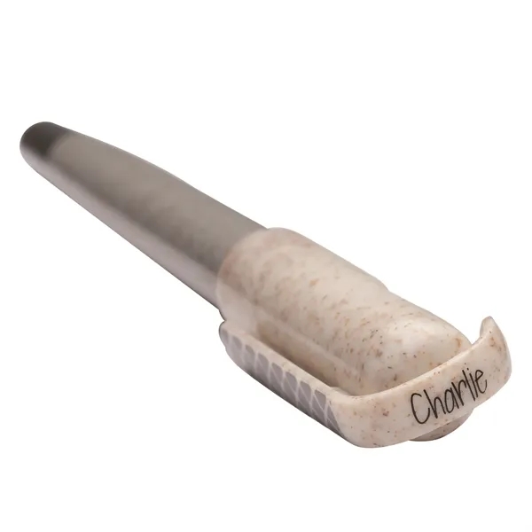 Charlie Plunge-Action Ballpoint / Stylus / Mood Pen... from ASI 67866 Logomark/Valumark