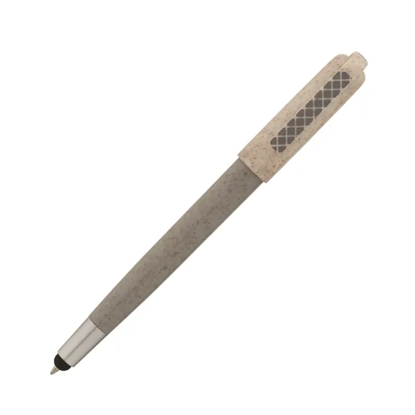 Charlie Plunge-Action Ballpoint / Stylus / Mood Pen... from ASI 67866 Logomark/Valumark