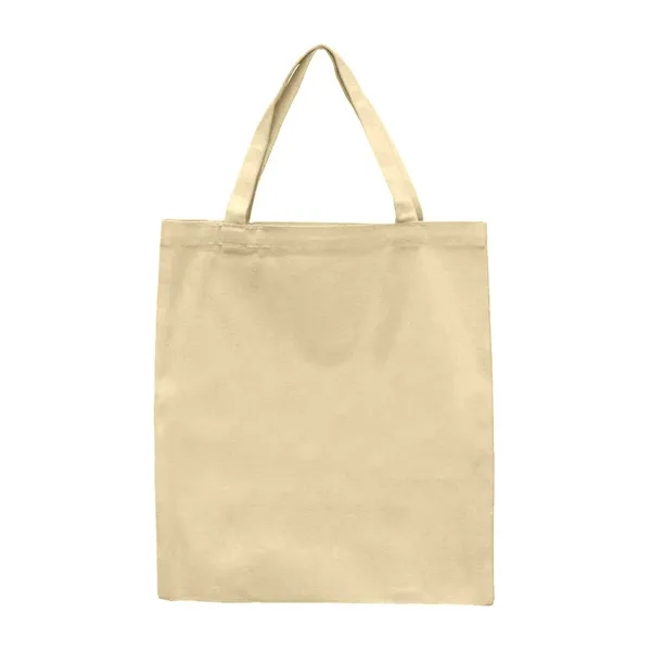 13 1/2" x 15" natural cotton canvas tote bag with 16"... from ASI 68507 The Magnet Group / Perfect Line