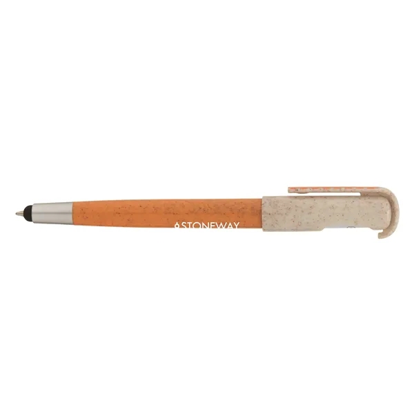 Charlie Plunge-Action Ballpoint / Stylus / Mood Pen... from ASI 67866 Logomark/Valumark