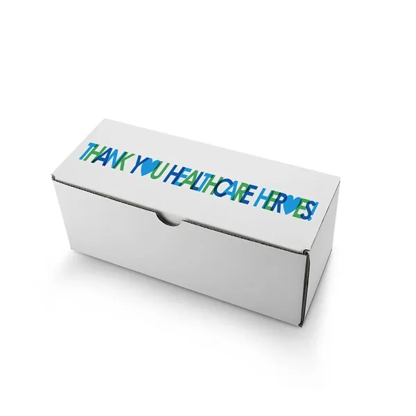 Mailer cardboard gift boxes in three sizes with shredded paper fill,.... from ASI 57800 Gordon Sinclair / Gordon Sinclair®