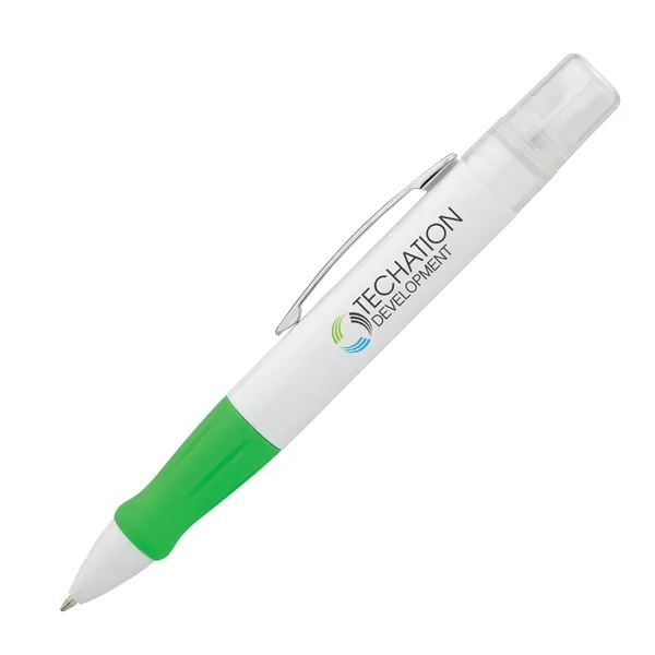 Spritzer Refillable Sanitizer Ballpoint Pen... from ASI 67866 Logomark/Valumark