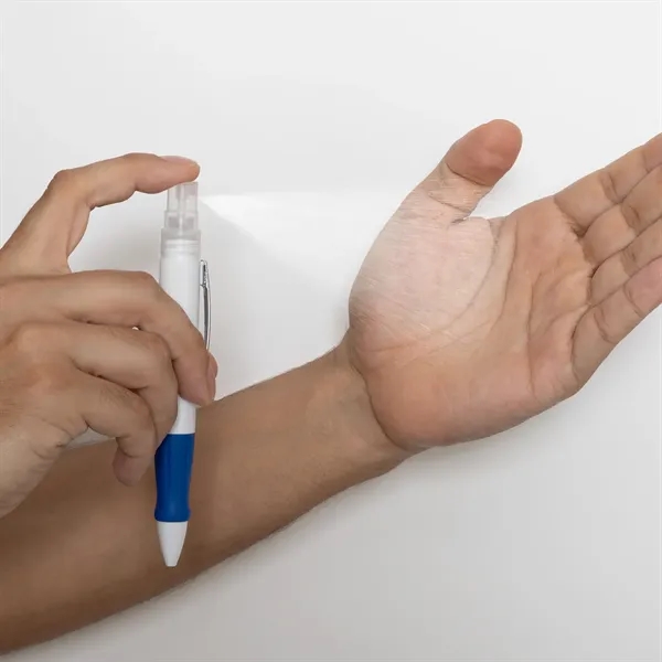 Spritzer Refillable Sanitizer Ballpoint Pen... from ASI 67866 Logomark/Valumark