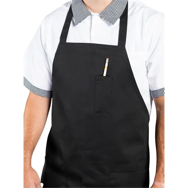Uncommon Threads Unisex Pencil Patch Pocket Bib Apron... from ASI 86018 Scrub Authority / Uniform Stores