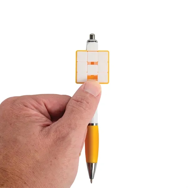 Puzzle Plunge-Action Ballpoint Pen... from ASI 67866 Logomark/Valumark