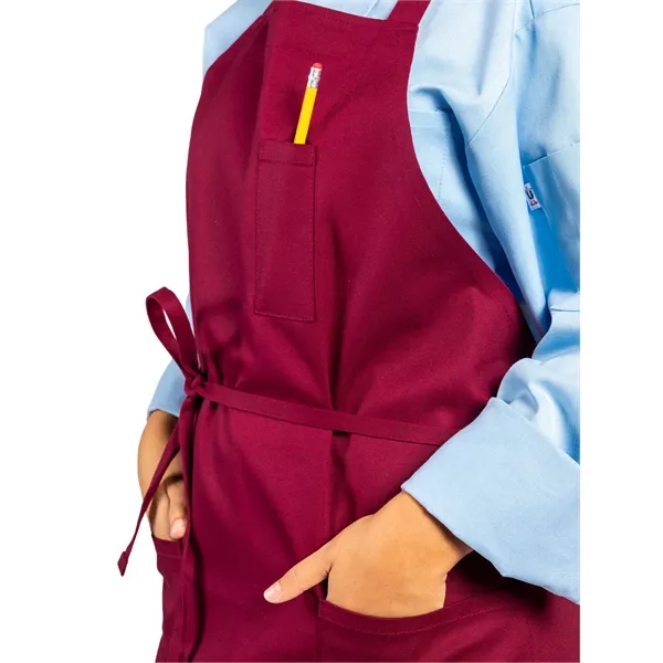Uncommon Threads Unisex Pencil Patch Pocket Bib Apron... from ASI 86018 Scrub Authority / Uniform Stores