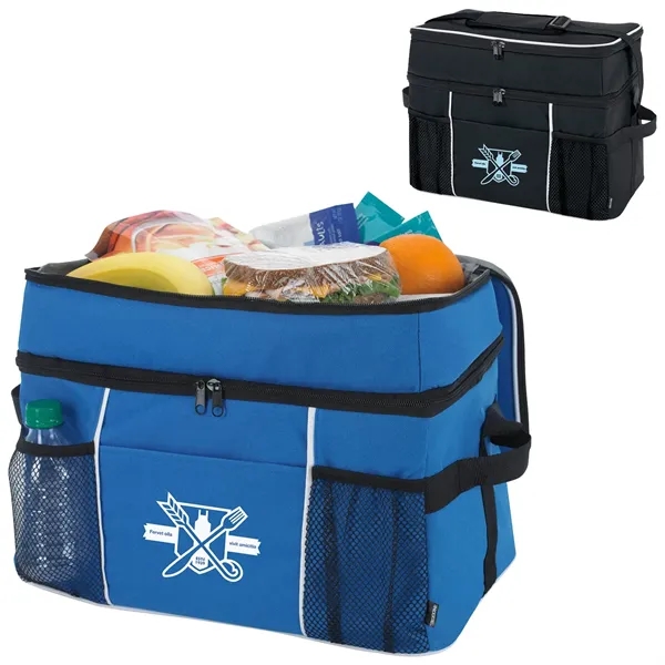 Koozie® Double-Compartment 30-Can Cooler... from ASI 40480 Koozie Group / Norwood