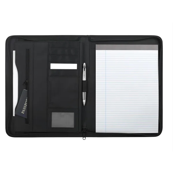Arrow Zippered Padfolio... from ASI 40480 Koozie Group / Norwood