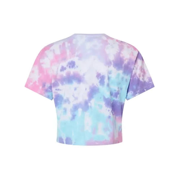 Colortone Women's Tie-Dyed Crop T-Shirt... from ASI 84358 S&S Activewear