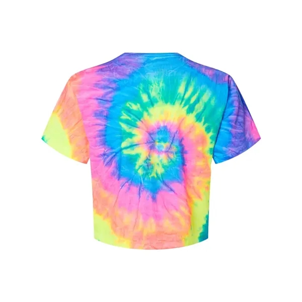 Colortone Women's Tie-Dyed Crop T-Shirt... from ASI 84358 S&S Activewear
