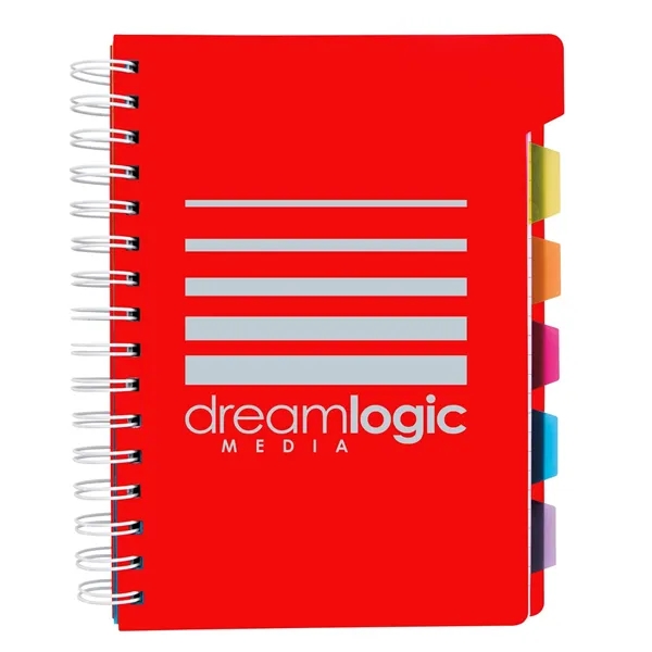 Spiral Notebook with Tabs... from ASI 40480 Koozie Group / Norwood