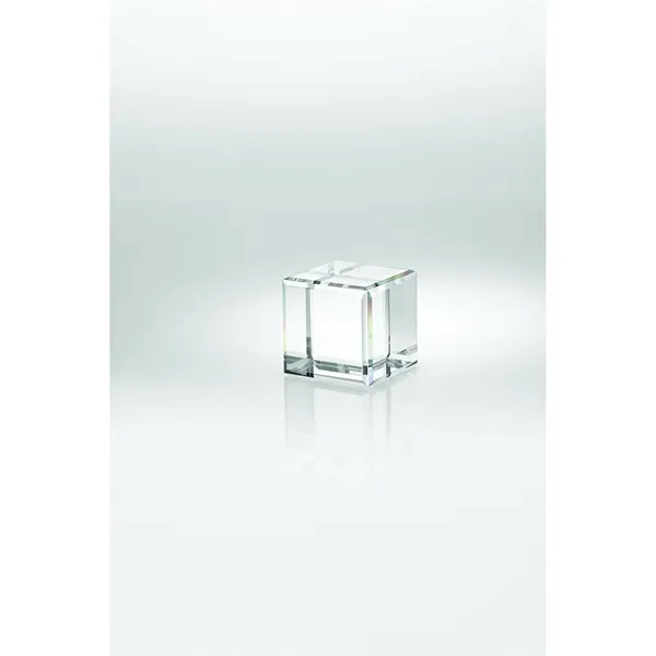 2.38" x 2.38" x 2.38" Quadrado small crystal block.... from ASI 67866 Logomark/Valumark