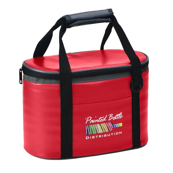 8" x 11" x 7" cooler made of 600D polyester, covered... from ASI 68507 The Magnet Group / The Bag Factory®