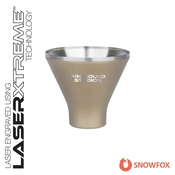 Snowfox® 8 oz. Vacuum Insulated Martini Cup... from ASI 67866 Logomark/Valumark