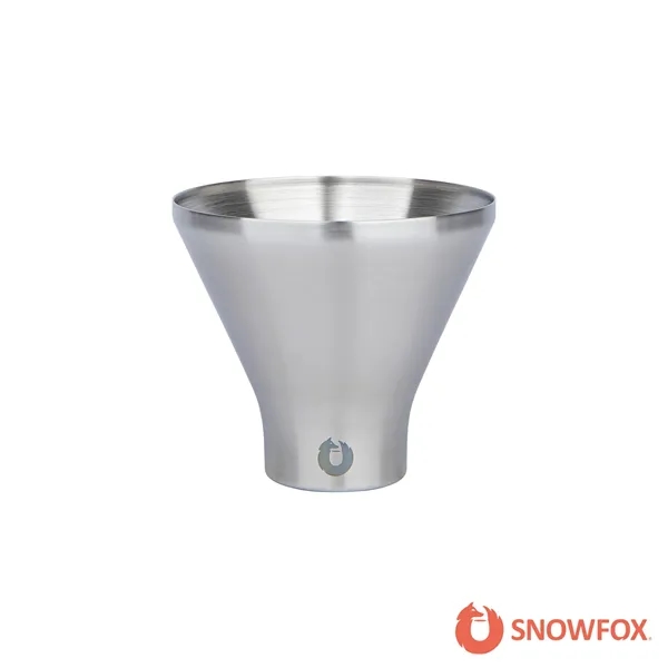 Snowfox® 8 oz. Vacuum Insulated Martini Cup... from ASI 67866 Logomark/Valumark