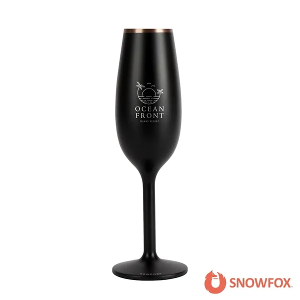 Snowfox® 6 oz. Insulated Champagne Flute... from ASI 67866 Logomark/Valumark