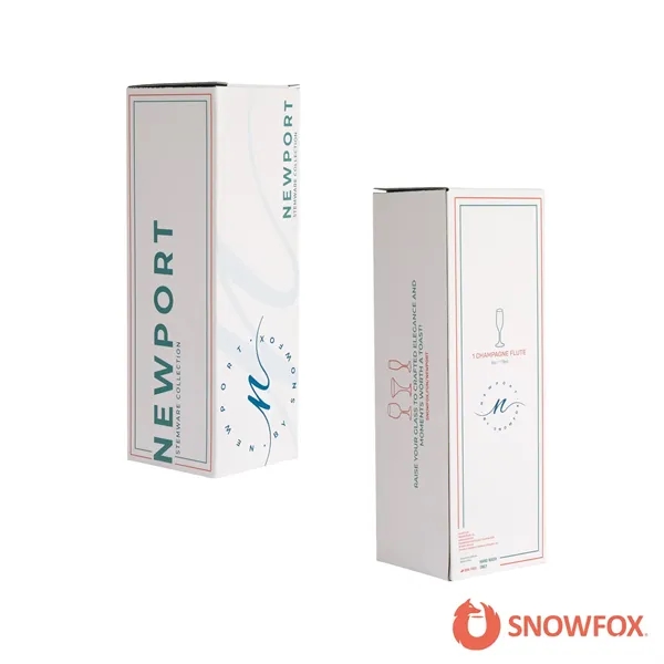 Snowfox® 6 oz. Insulated Champagne Flute... from ASI 67866 Logomark/Valumark