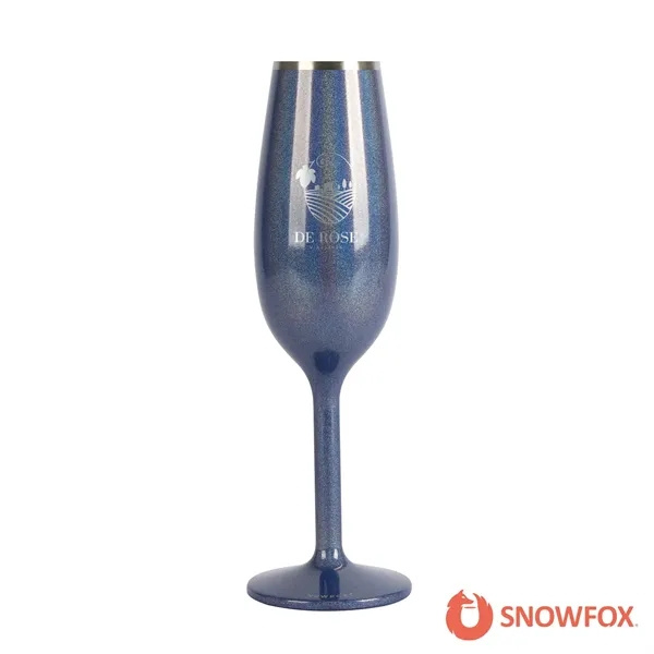 Snowfox® 6 oz. Insulated Champagne Flute... from ASI 67866 Logomark/Valumark