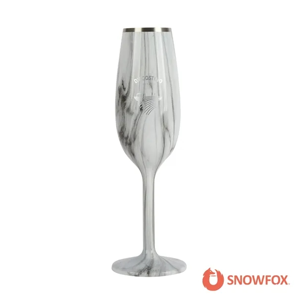 Snowfox® 6 oz. Insulated Champagne Flute... from ASI 67866 Logomark/Valumark