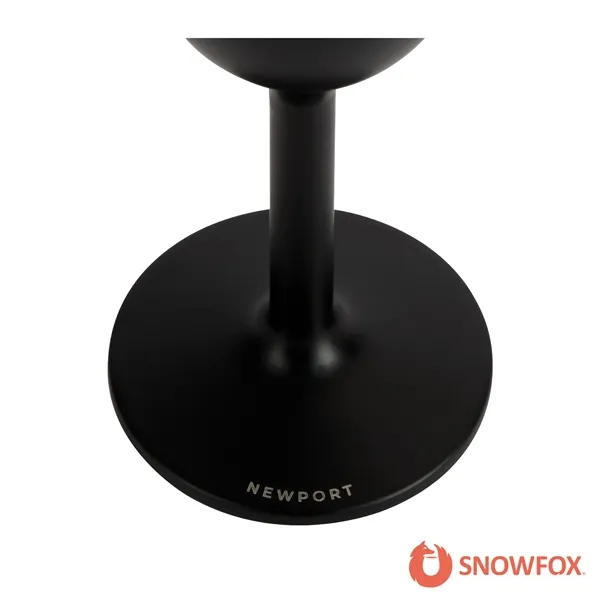 Snowfox® 12 oz. Insulated Stemmed Wine Glass... from ASI 67866 Logomark/Valumark