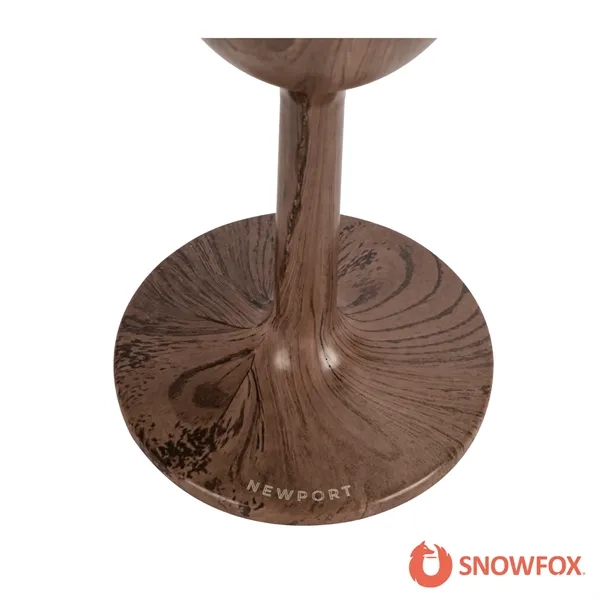 Snowfox® 12 oz. Insulated Stemmed Wine Glass... from ASI 67866 Logomark/Valumark