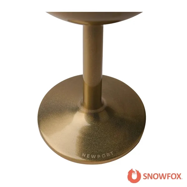 Snowfox® 12 oz. Insulated Stemmed Wine Glass... from ASI 67866 Logomark/Valumark