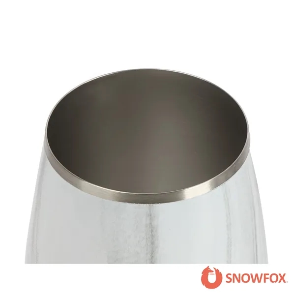Snowfox® 12 oz. Insulated Stemmed Wine Glass... from ASI 67866 Logomark/Valumark