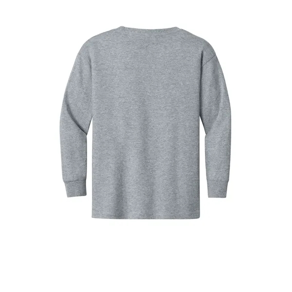 Gildan Youth Heavy Cotton 100% Cotton Long Sleeve T-Shirt.... from ASI 84863 SanMar