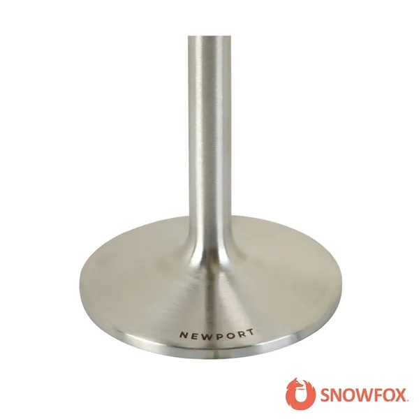 Snowfox® 8 oz. Double Wall Steel Stemmed Martini Glass... from ASI 67866 Logomark/Valumark