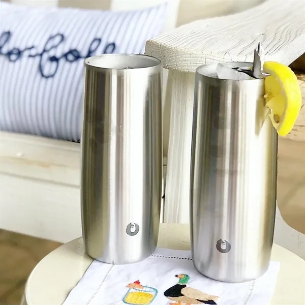 Snowfox® 14 oz. Vacuum Insulated Highball Tumbler... from ASI 67866 Logomark/Valumark