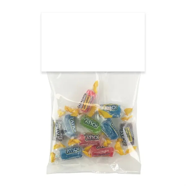 Small header pack filled with plain M&Ms®; includes a four color... from ASI 68507 The Magnet Group / The 1919 Candy Company