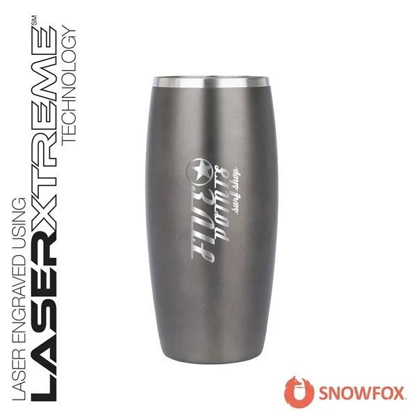 Snowfox® 18 oz. Vacuum Insulated Beer Tumbler... from ASI 67866 Logomark/Valumark