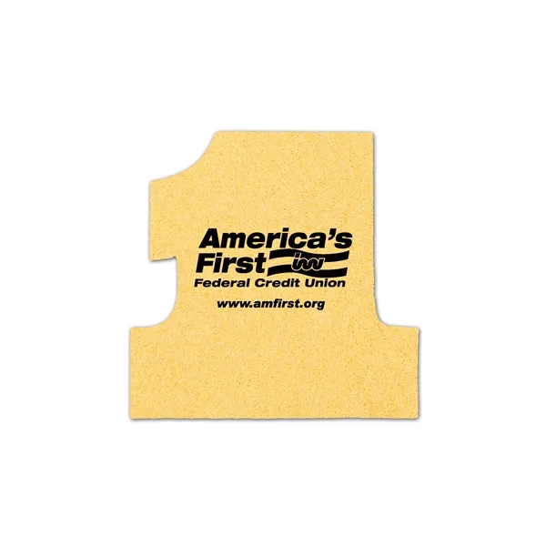 Number One Shape Compressed Sponge... from ASI 35730 Americanna Co