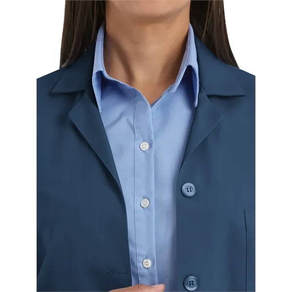 Red Kap Women's Three-Pocket 38.25" Full-Length Lab Coat... from ASI 86018 Scrub Authority