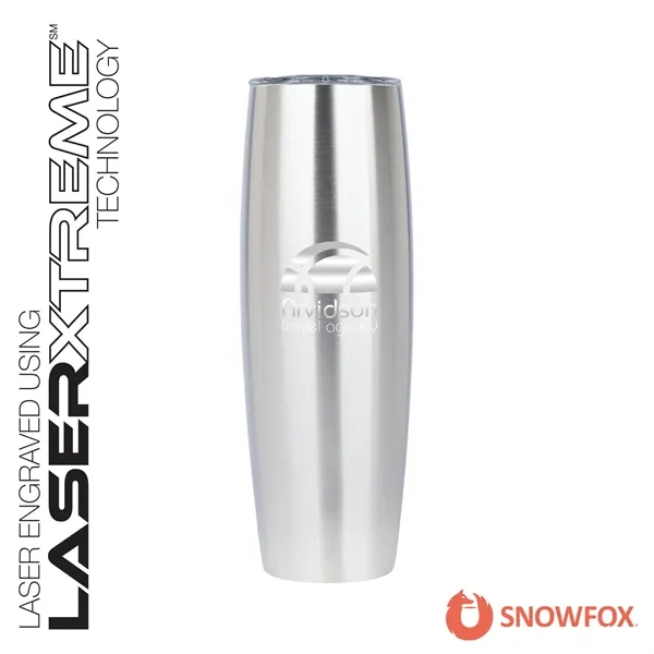 Snowfox® 24 oz. Vacuum Insulated Beer Tumbler... from ASI 67866 Logomark/Valumark