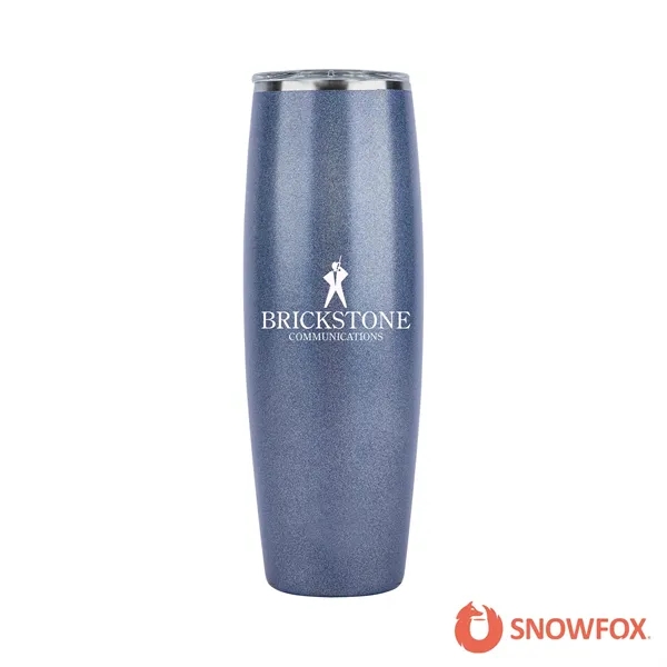 Snowfox® 24 oz. Shimmer Finish Vacuum Insulated Beer Tumbler... from ASI 67866 Logomark/Valumark