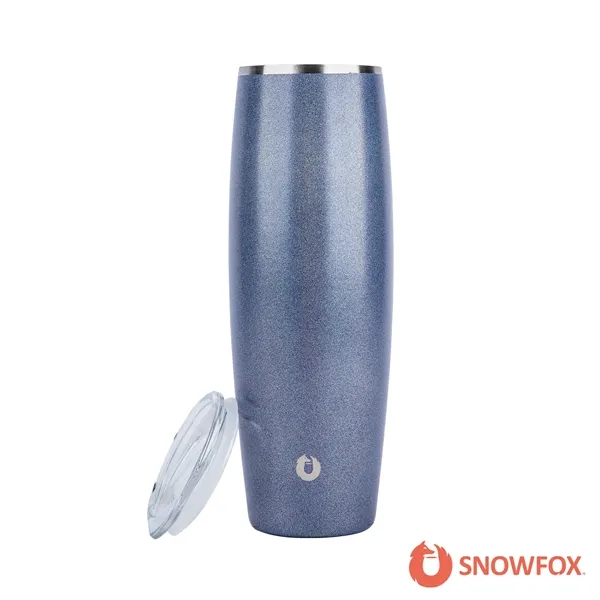 Snowfox® 24 oz. Shimmer Finish Vacuum Insulated Beer Tumbler... from ASI 67866 Logomark/Valumark