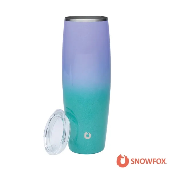 Snowfox® 24 oz. Shimmer Finish Vacuum Insulated Beer Tumbler... from ASI 67866 Logomark/Valumark