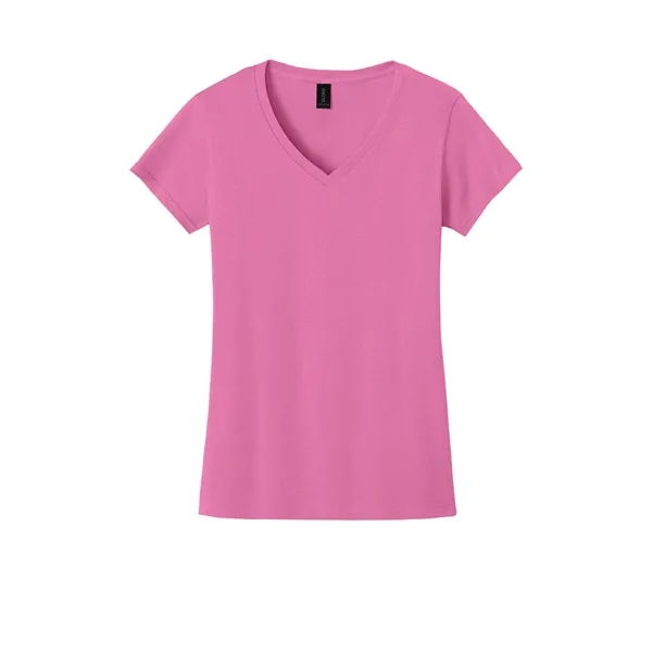 Gildan Ladies Heavy Cotton 100% Cotton V-Neck T-Shirt.... from ASI 84863 SanMar
