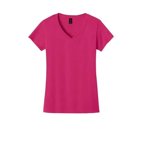 Gildan Ladies Heavy Cotton 100% Cotton V-Neck T-Shirt.... from ASI 84863 SanMar
