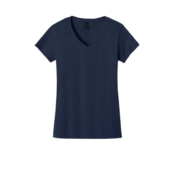 Gildan Ladies Heavy Cotton 100% Cotton V-Neck T-Shirt.... from ASI 84863 SanMar