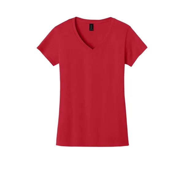 Gildan Ladies Heavy Cotton 100% Cotton V-Neck T-Shirt.... from ASI 84863 SanMar