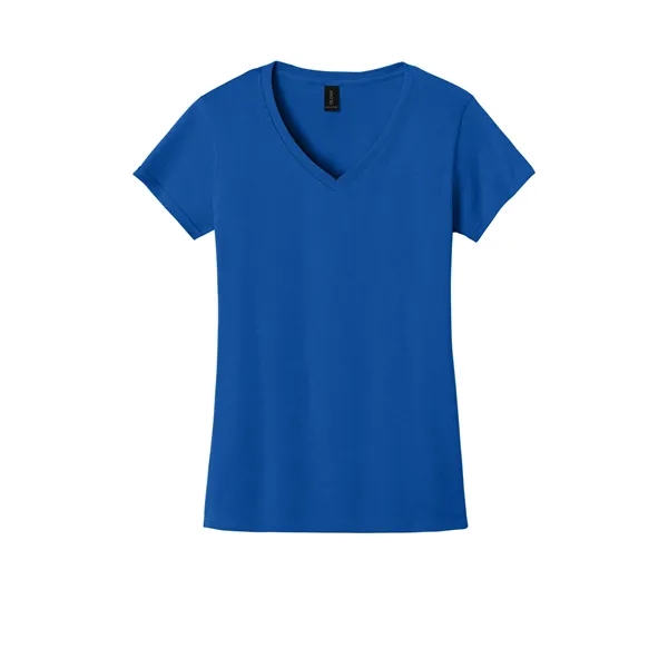 Gildan Ladies Heavy Cotton 100% Cotton V-Neck T-Shirt.... from ASI 84863 SanMar