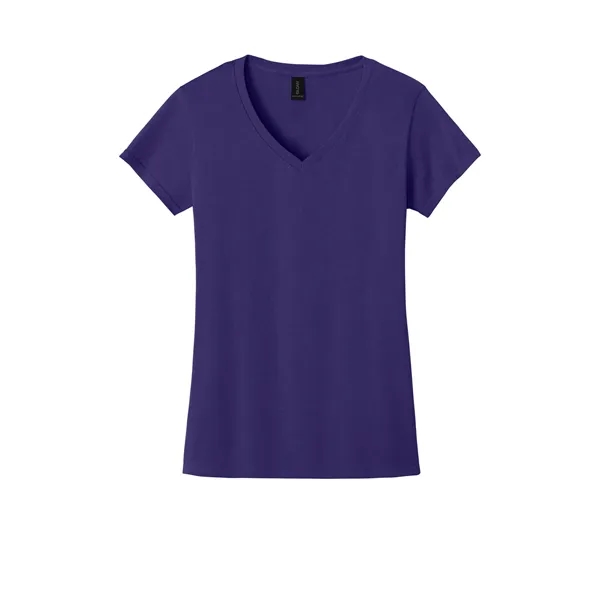 Gildan Ladies Heavy Cotton 100% Cotton V-Neck T-Shirt.... from ASI 84863 SanMar
