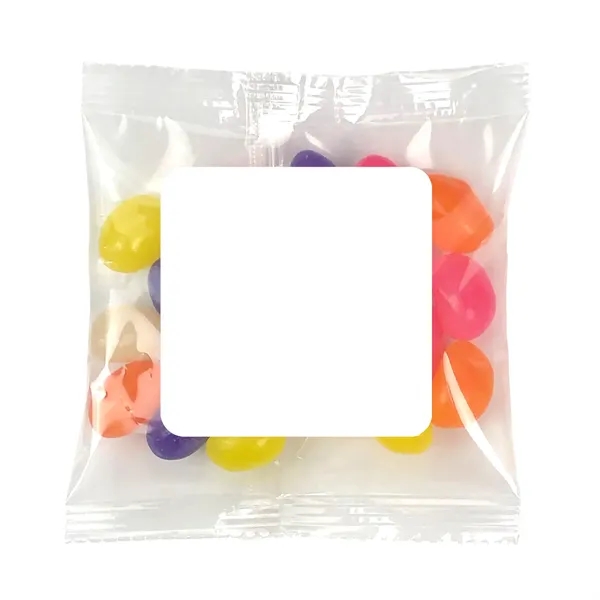 4" x 4" small snack bags filled with your choice of... from ASI 68507 The Magnet Group / The 1919 Candy Company